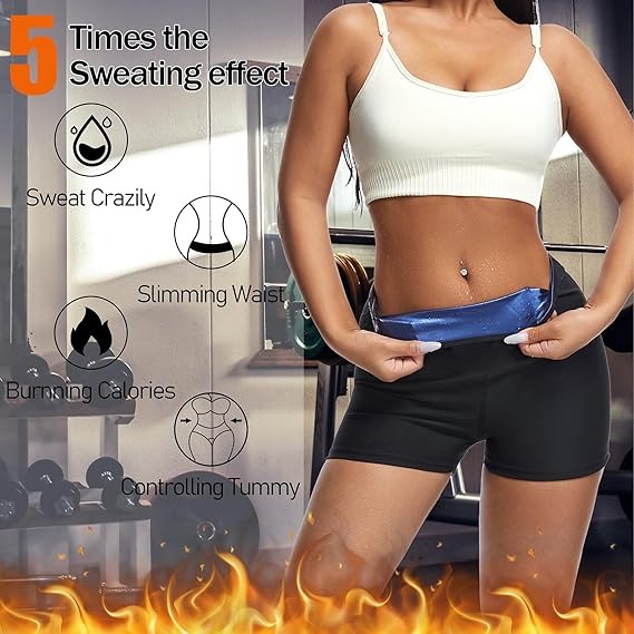 Vista 2 de Short Térmico Moldeador Efecto Sauna